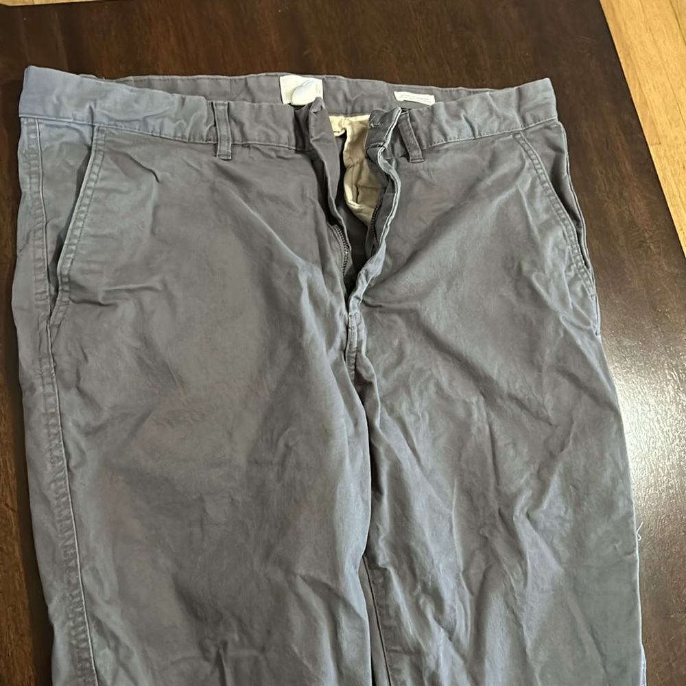 Gray casual pants